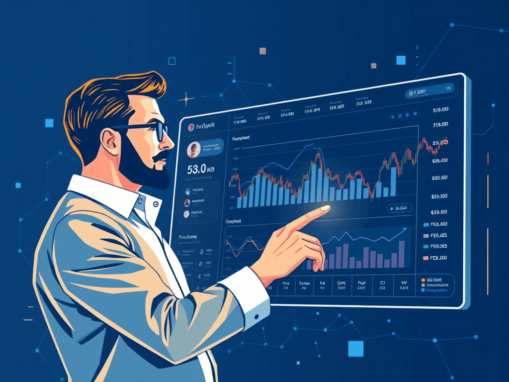Hero image for This platform will allow users to input a curated list of blue chip stocks they are interested in
