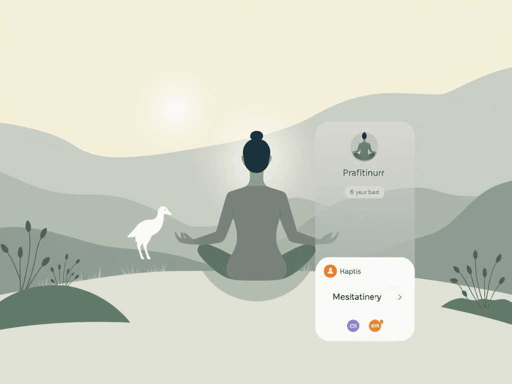Hero image for The platform will serve as a marketplace where users can find and book sessions with meditation prac